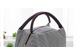 Waterproof Stripe Portable Insulation Bag Insulation Oxford cloth Food Picnic Bag Family Ice Pack Cooler caseNB204: 6