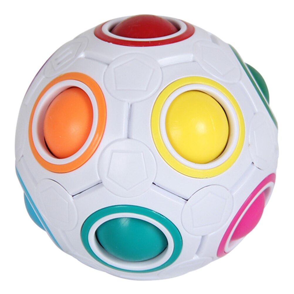 32PCS Pack Fidget Sensory Toy Set Stress Relief Toys Autism Anxiety Relief Stress Pop Bubble Fidget Sensory Toy For Kids Adults: Ivory