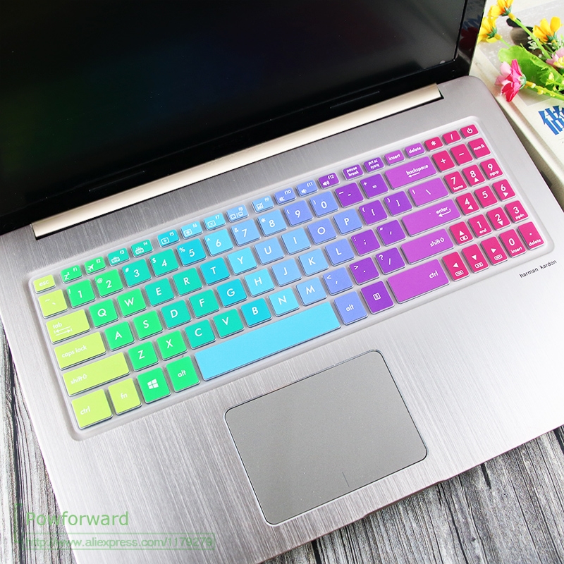 Laptop klawiatura notebooka pokrywa pokrowiec ochronny ze skóry dla Asus NX580 NX580VD NX580VD7700 NX580v N580VD/M580 X570ZD yx570ud YX570 2018