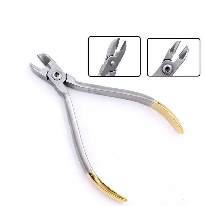 Pinces dentaires, coupe d&#39;extrémité distale, Filaments, Inserts en carbure de tungstène, pinces orthodontiques, coupe d&#39;arc, Instruments dentaires: Thin Wire Cut Plier