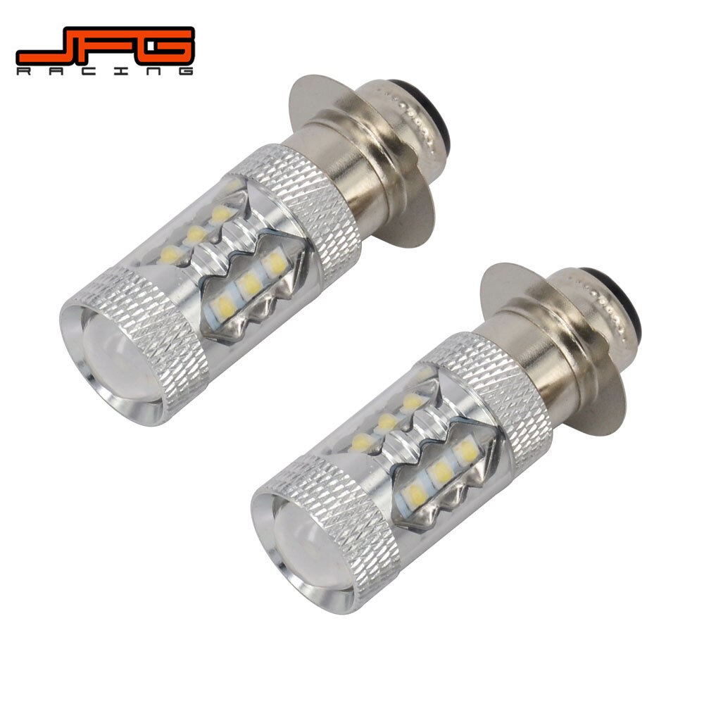 2Stck 80W Super Weiß LED Scheinwerfer Lampen Aktualisierung Für Yamaha ATVS YFM350 400 450 660 700 Raubvogel Blaster 200 Banshee 350 ATV Luces