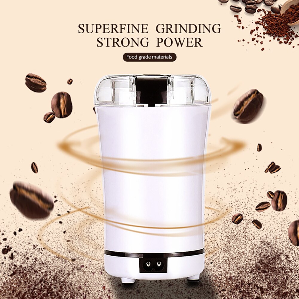 2022 150W Electric Coffee grinder Salt pepper Bean spice nut seed stainless steel blade coffee machine