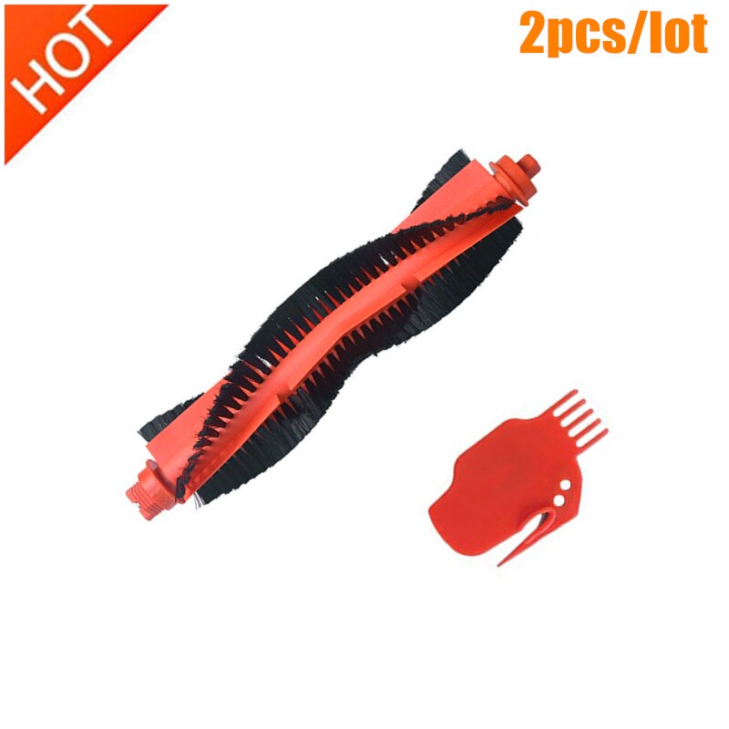 Cepillo lateral principal para Xiaomi Mijia STYJ02YM Conga 3490 Viomi V2 PRO V-RVCLM21B, piezas de aspiradora, accesorios: 3