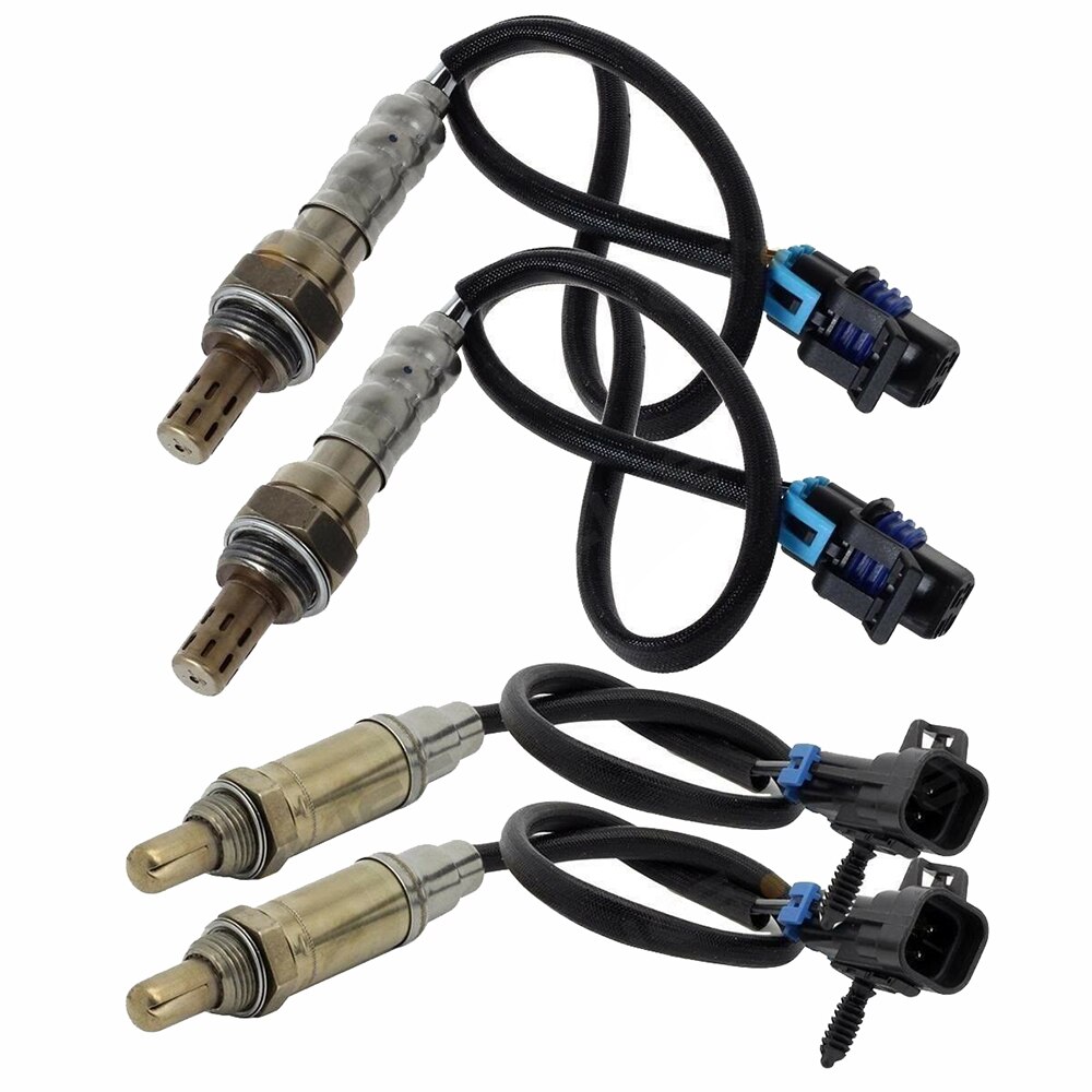 Car accessories 4pcs O2 Oxygen Sensor Upstream Downstream for Cadillac CTS SRX 2007 234-4818 234-4819