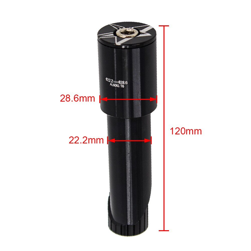 MTB Road S Bike Fork Extention Adapter 20.8/22.2MM Stem Conversion Hanging Core Riser Child Sliding Bicycle Parts