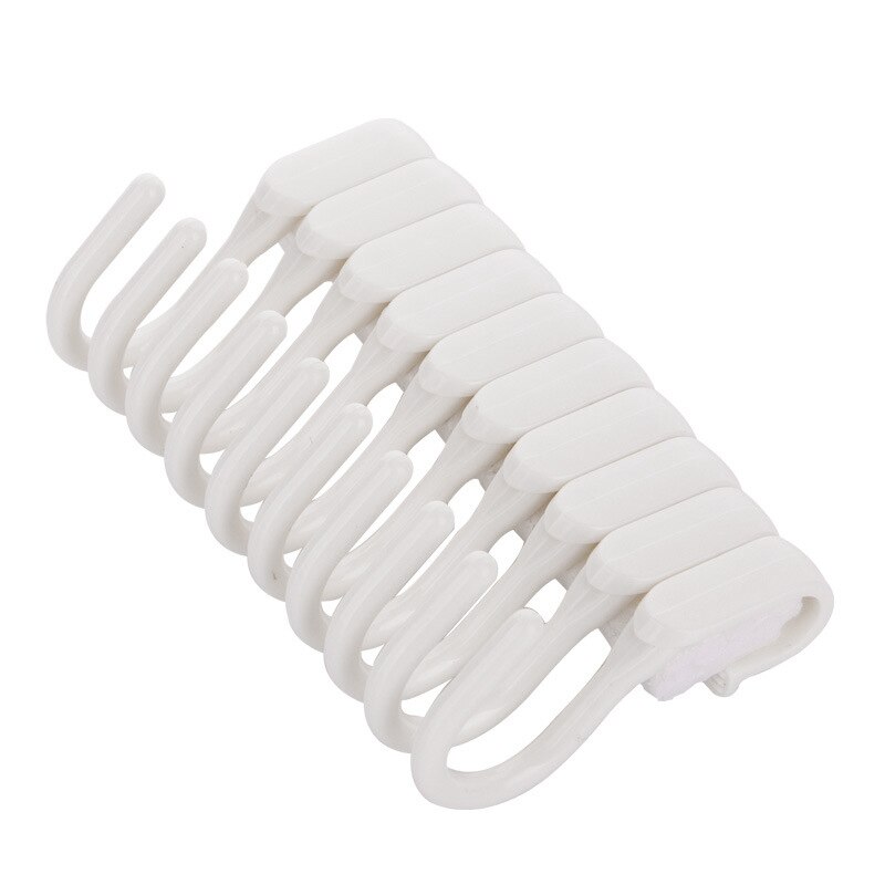 10pcs Home Storage Hooks Kitchen Storage Hanging Holders Kitchen Cabinet Practical S Shaped Hooks Household Organizer