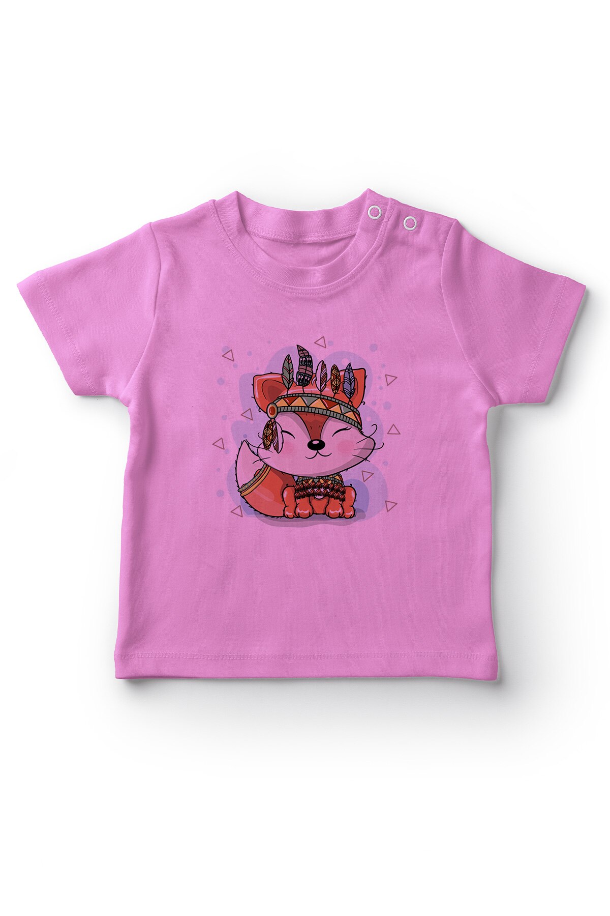 Angemiel Del bambino Indiano Scoiattolo Ragazza Del bambino T-camicia Rosa