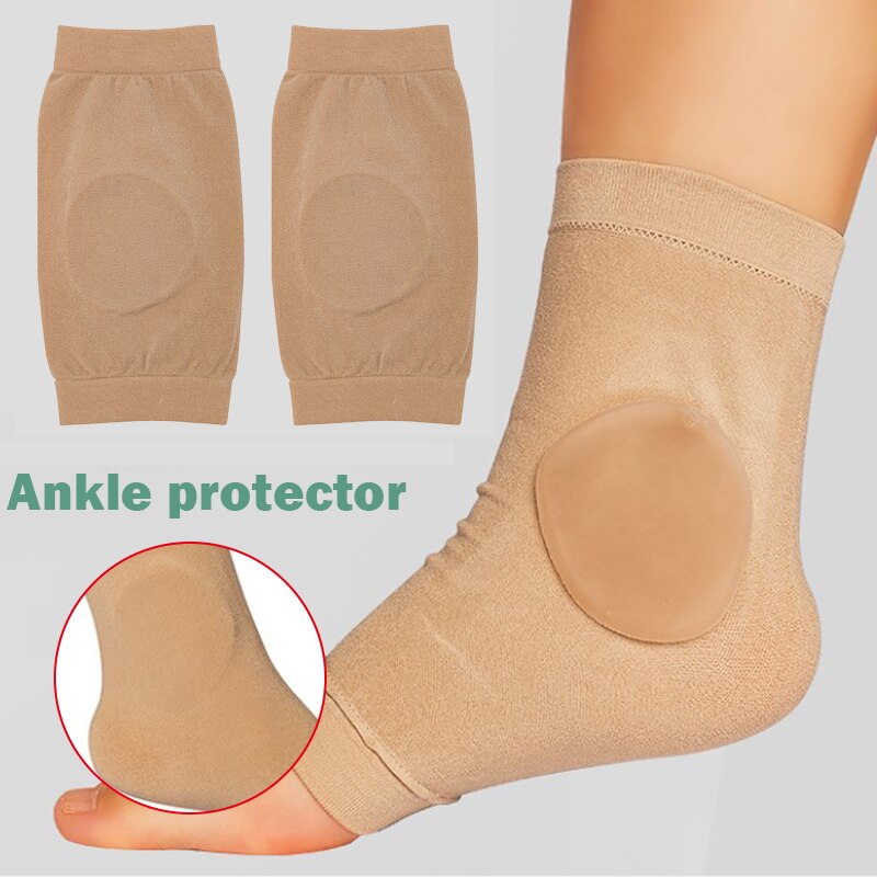 1 Paar Enkel Bone Bescherming Sokken Malleolar Mouwen Met Gel Pads Voor Laarzen/Schaatsen/Spalken/Bretels xr