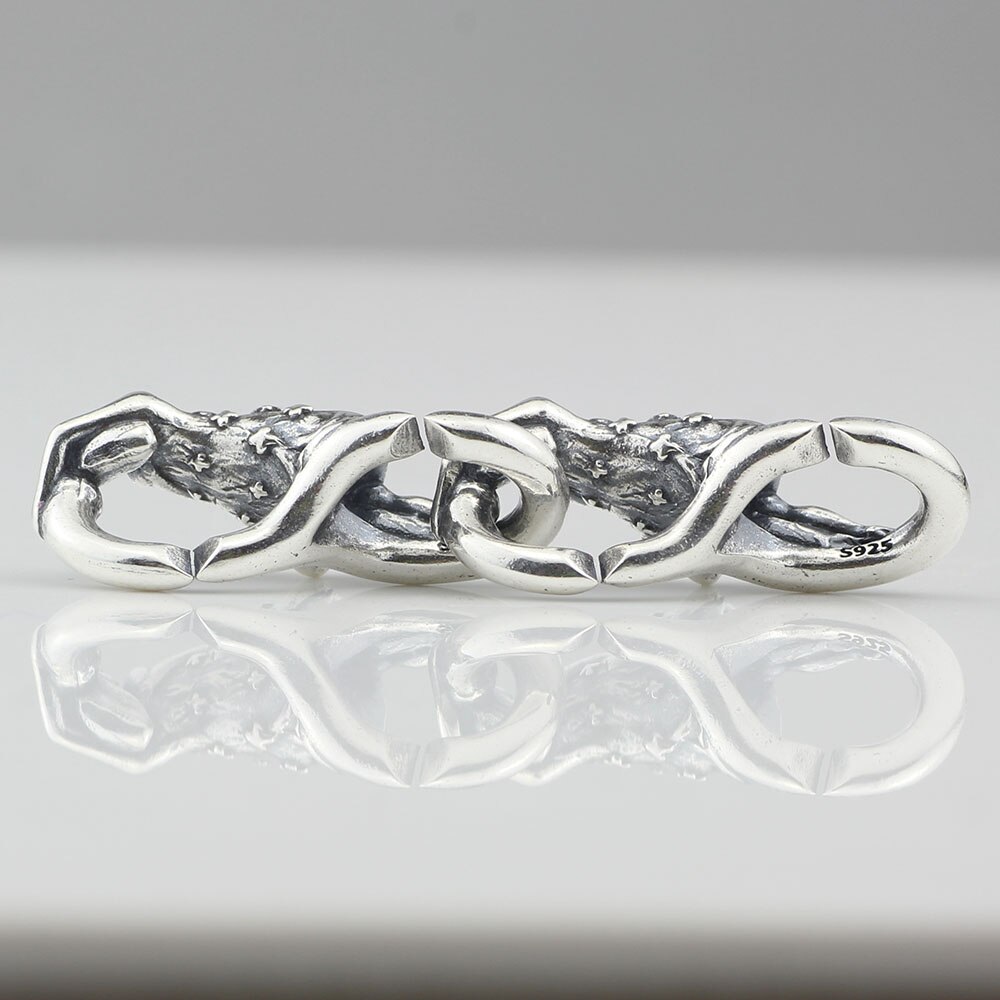 Mistel 925 Sterling Silber X doube silve Link Fit Europäischen Armband Schmuck