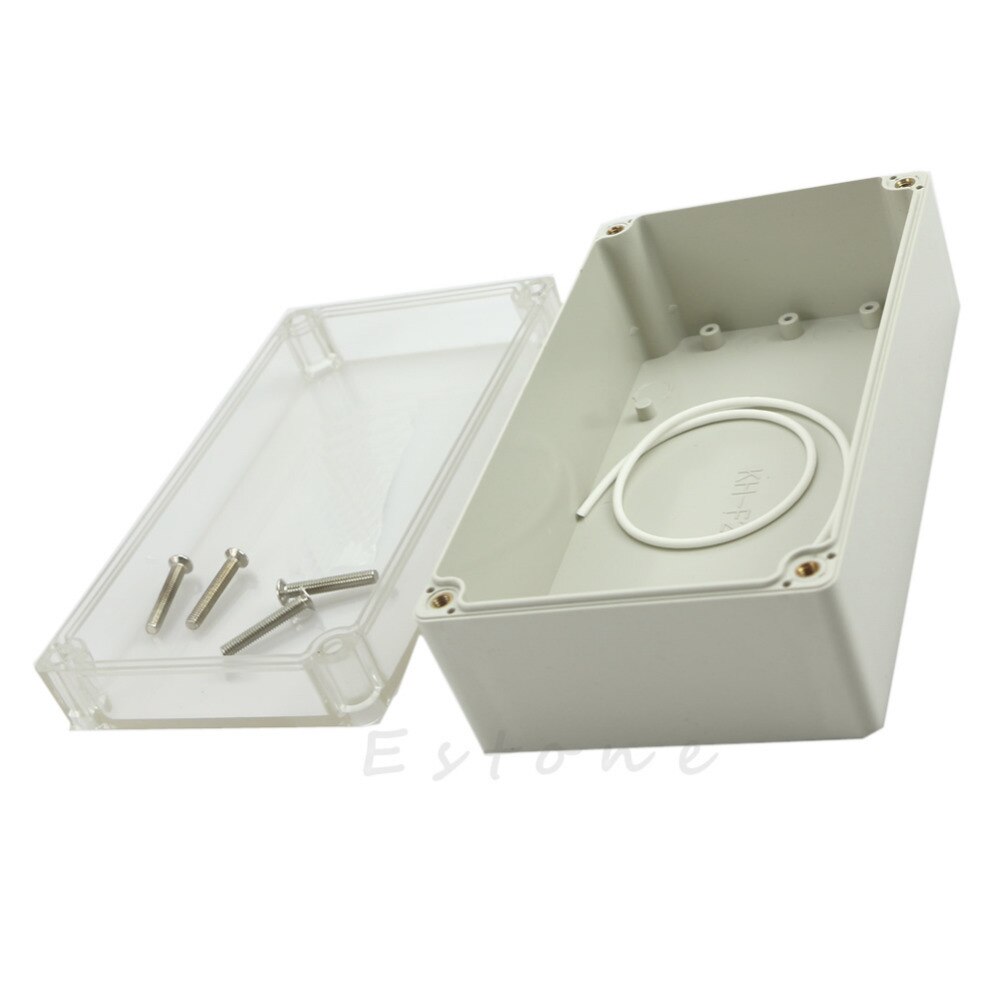 Clear Electronic Waterproof Project Box Enclosure Plastic Cover Case 158x90x60mm