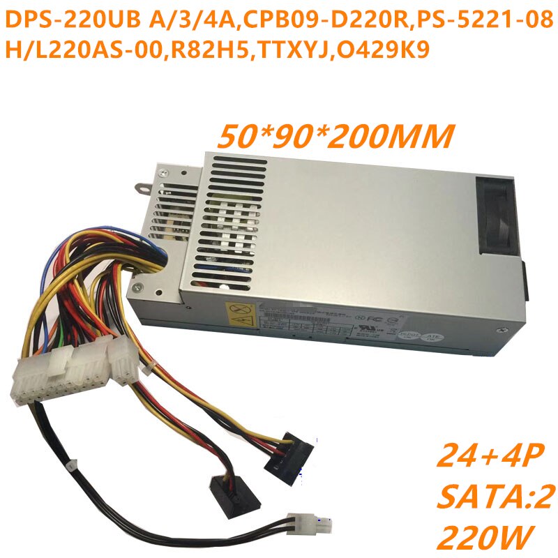 Nuovo alimentatore originale per Acer ITX AXC105 A1110X XC100 220W alimentatore DPS-220UB 3A DPS-220UB 4A CPB09-D220R PS-5221-08 H220AS-00