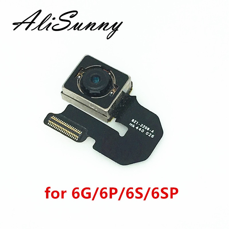 AliSunny 1 adet arka kamera Flex kablo iPhone 6 6S artı 6G 6 artı 6P arka kamera ana büyük kamera yedek parçalar