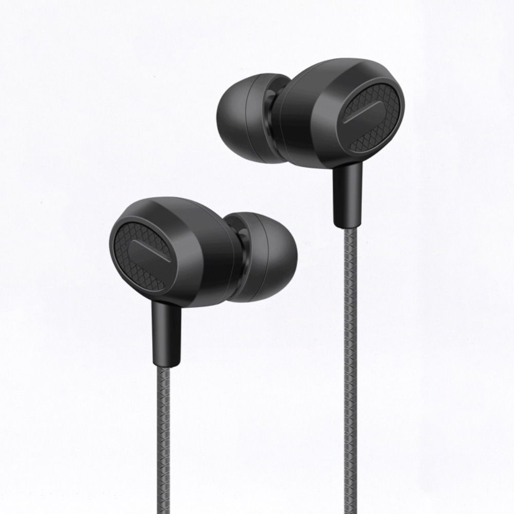 1PC 3.5mm Wired Earphones Universal In-ear Headphones Portable Subwoofer Stereo Sports Earphone With Mic Noise Cancelling Earbud
