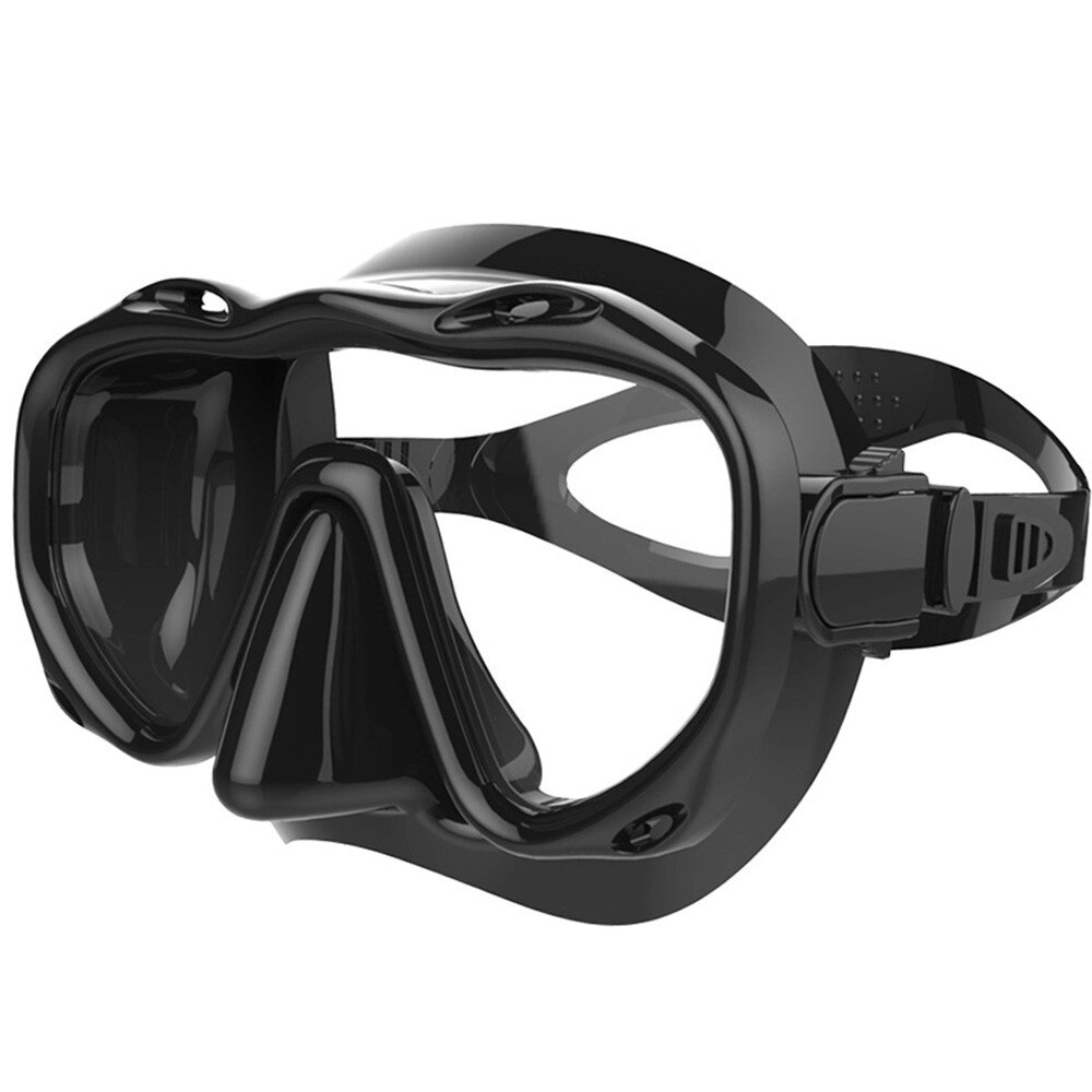 Diving Mask and Snorkel Set - Full Dry Tube - Hard Glass Lens - Swimming Gear