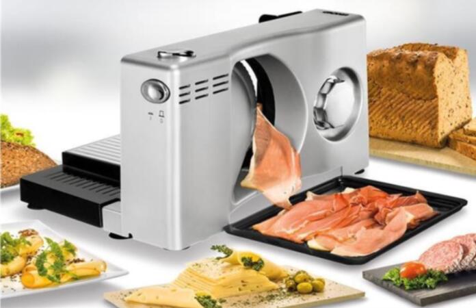 Semi-automatic Meat Slicer Commercial Home Electric Mutton Rolls Meat Grinder Machine