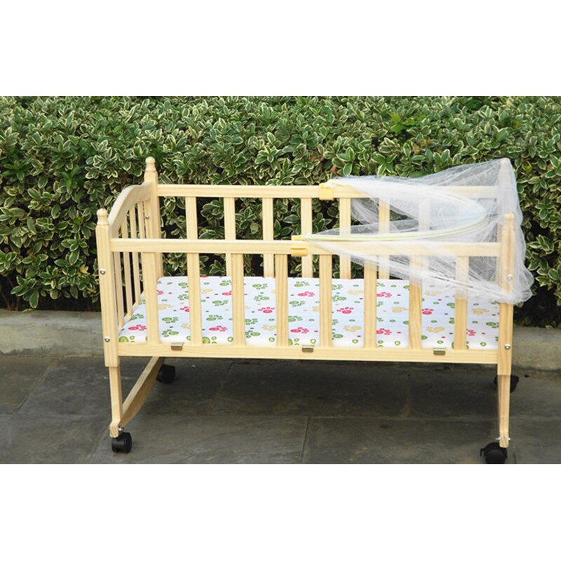 Bebê berço rede mosquiteiro para dormir cama malha para crianças ao ar livre berço dobrável portátil berço do bebê capa