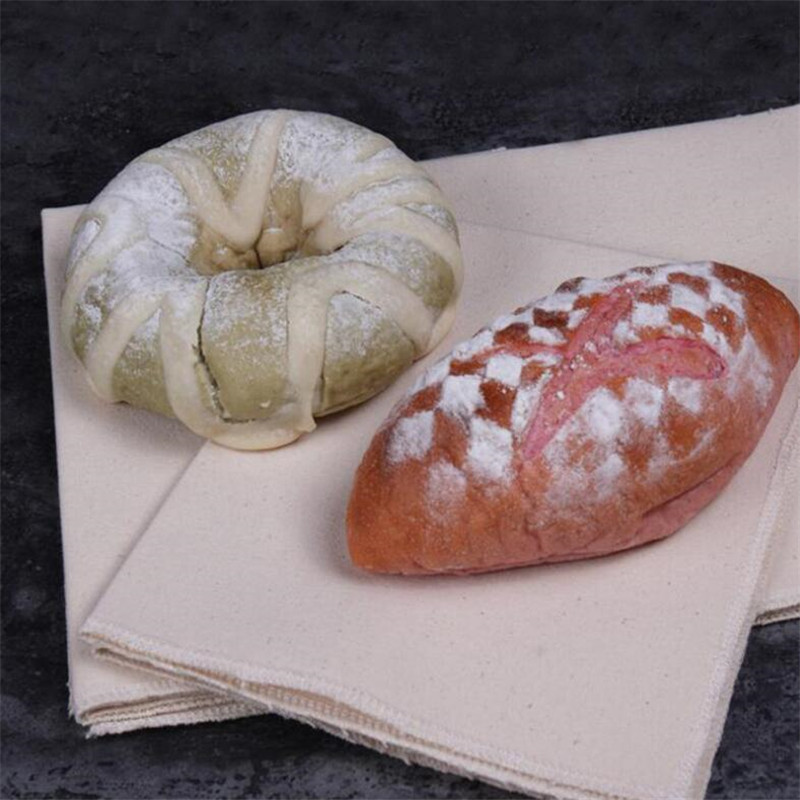 Trapo de lino para fermentación de masa, utensilio de cocina en tela en lino para horneadores, sartenes y repostería, hecho para hornear barras de pan