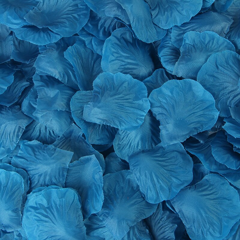 1000 stück von seide Rose blätter hochzeit Rose blätter hochzeit zimmer Layout Simulation blätter hochzeit liefert hochzeit zubehör: See Blau