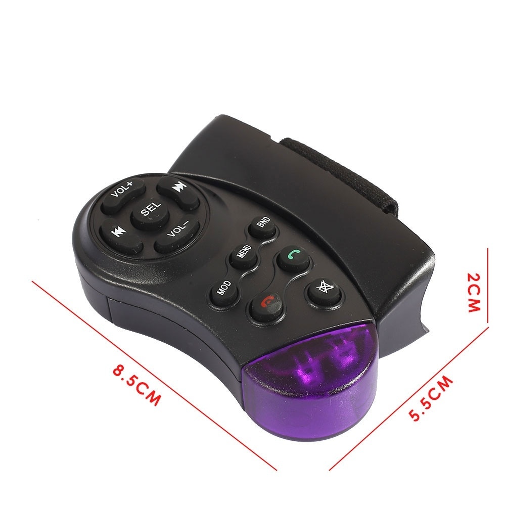 Universal Steering Wheel IR Remote Control For GPS Car CD DVD TV MP3 Player