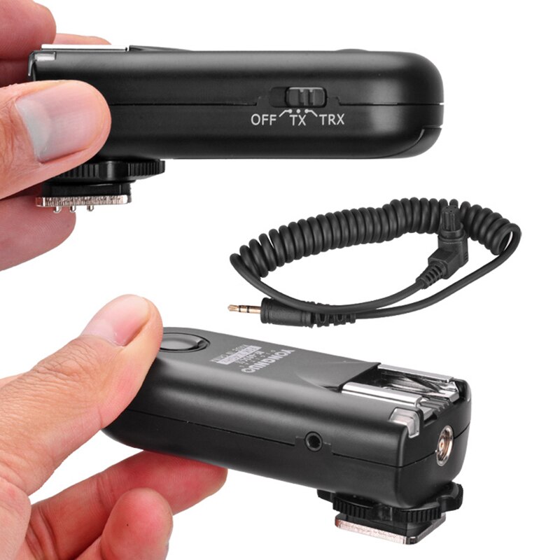 YONGNUO RF-603 II C1 Radio inalámbrico, disparador de Flash remoto para Canon 1100D 1000D 600D 700D 650D 100D 550D 500D 450D 400D 350D 300D