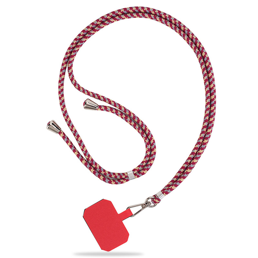 Universele Crossbody Patch Telefoon Lanyards Mobiele Telefoon Strap Lanyard Nylon Zachte Touw Mobiele Telefoon Opknoping Cord Holder: 7