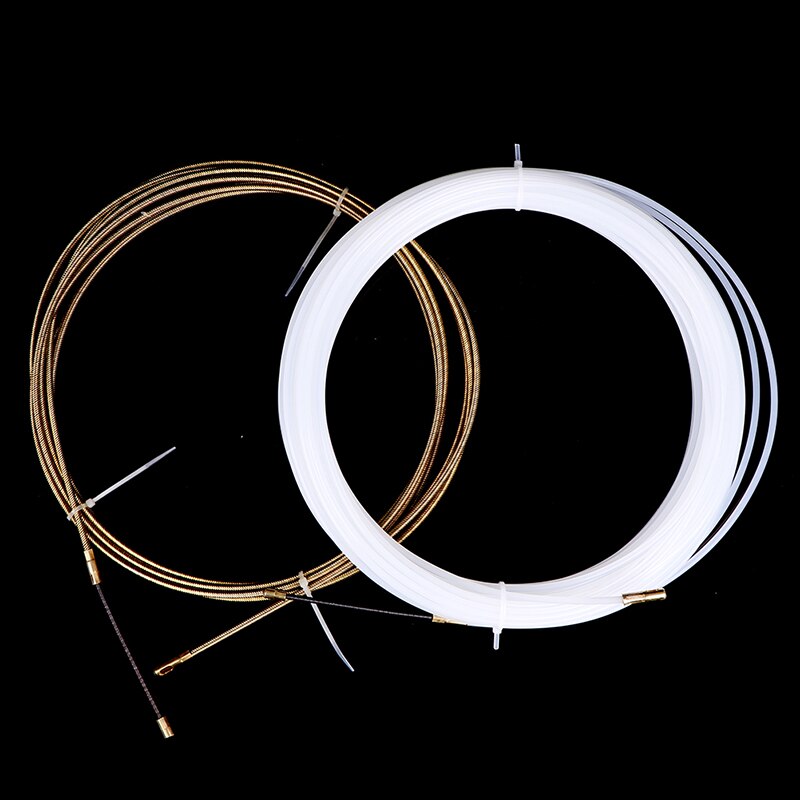 10M/20M/30M Puller Fish Tape Cable Reel Puller Metal Wall Wire Conduit 3mm 4mm