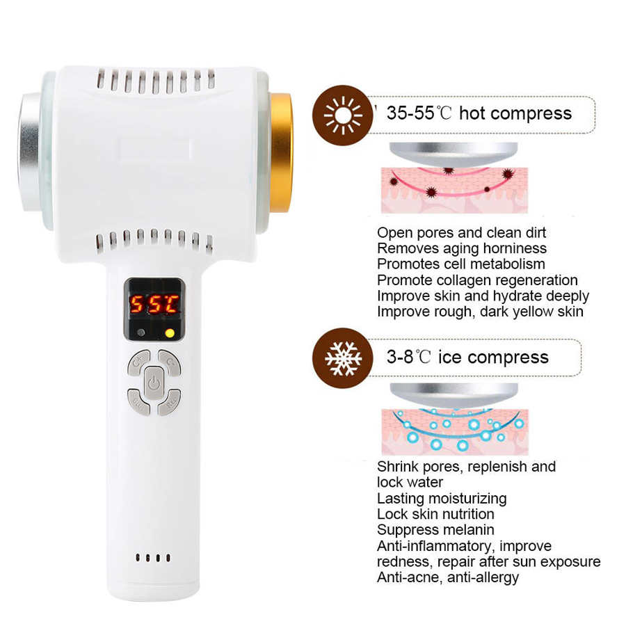 110-240V Beauty Massage Cold Compress Anti-Wrinkle Hammer Color Light Skin Rejuvenation Machine
