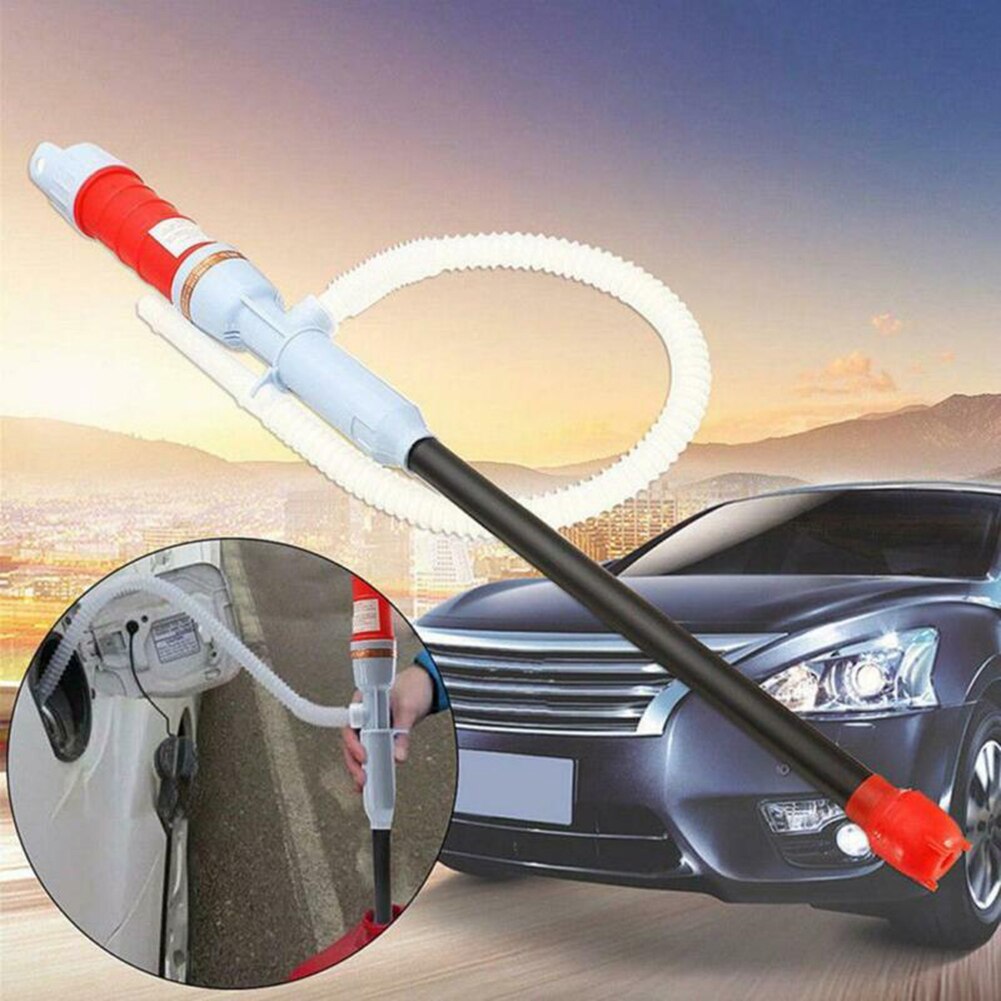 Fast Ship! Portable Mini Durable Hand Fluids Pump Siphon Syphon Pump Transfer For Fuel Oil Diesel Petrol Car Tool Accessories