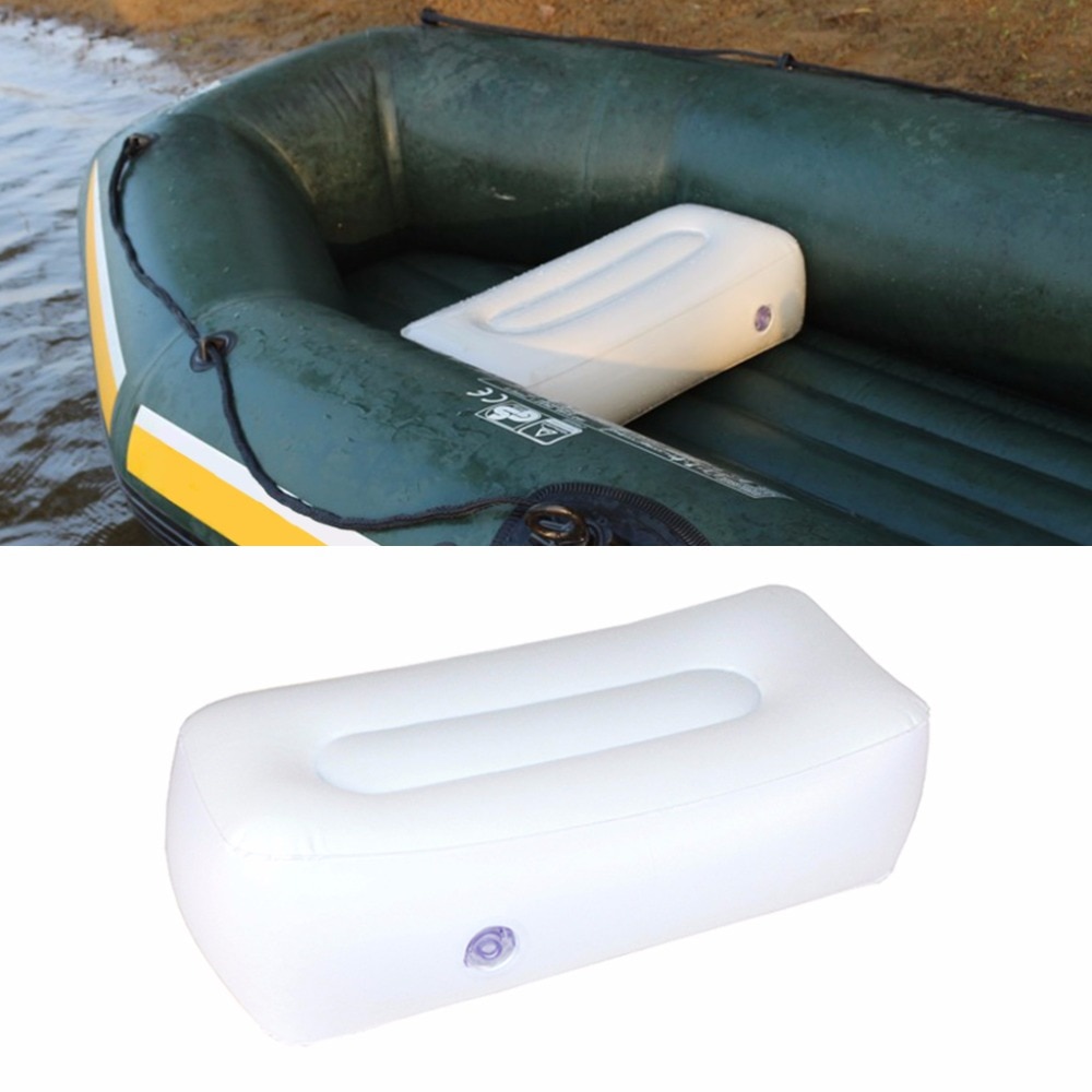 Oppustelig båd luftpude til fiskerbåd udendørs camping hvile sæder ventil