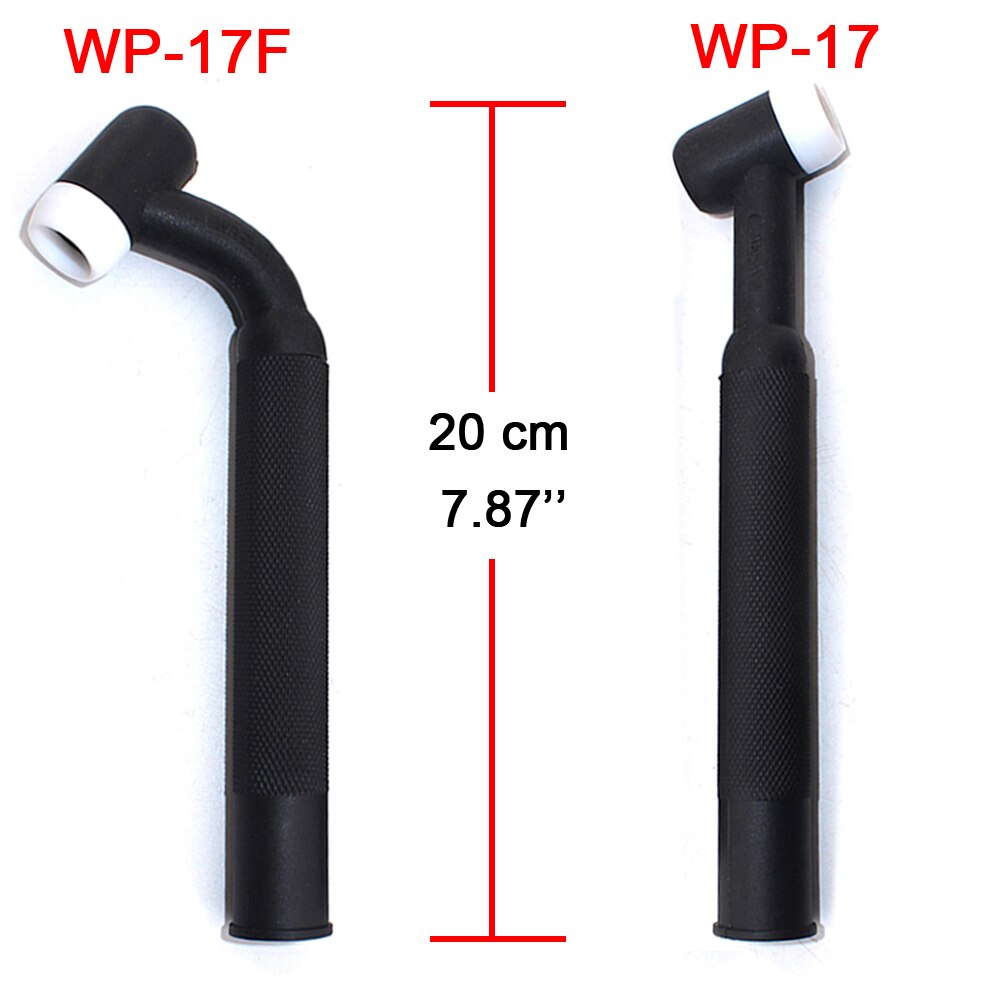 Testa torcia per saldatura WP17 WP17F WP17V WP17FV SR17 SR17F SR17V SR17FV torcia TIG corpo raffreddato ad aria testa ruotabile 150 amp
