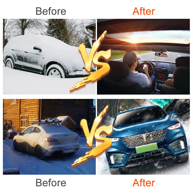 Car Heater 12V 300W Air Heater Parking Heater Coolant Heater Fan Windscreen Demister Defroster For Auto RV Trailer Truck Boat