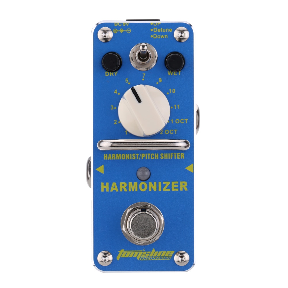 Aroma AHAR-3 Harmonizer Harmonist/Tonhöhe Schalthebel Elektrische Gitarre Effekt Pedal Mini Einzigen mit True Bypass Energie Kabel