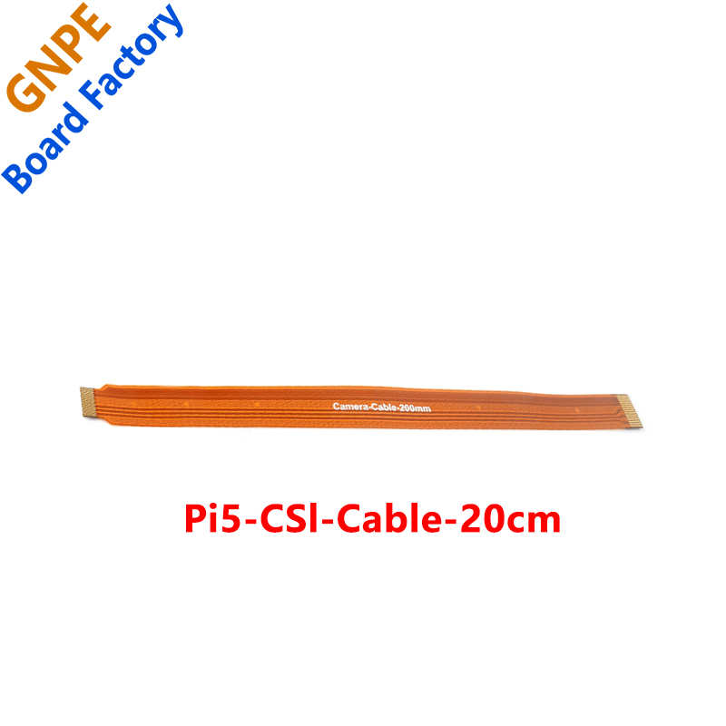 Raspberry Pi 5 CSI ribbon cable FPC connector 22-pin to 15-pin adapter suitable for connecting camera modules: Red