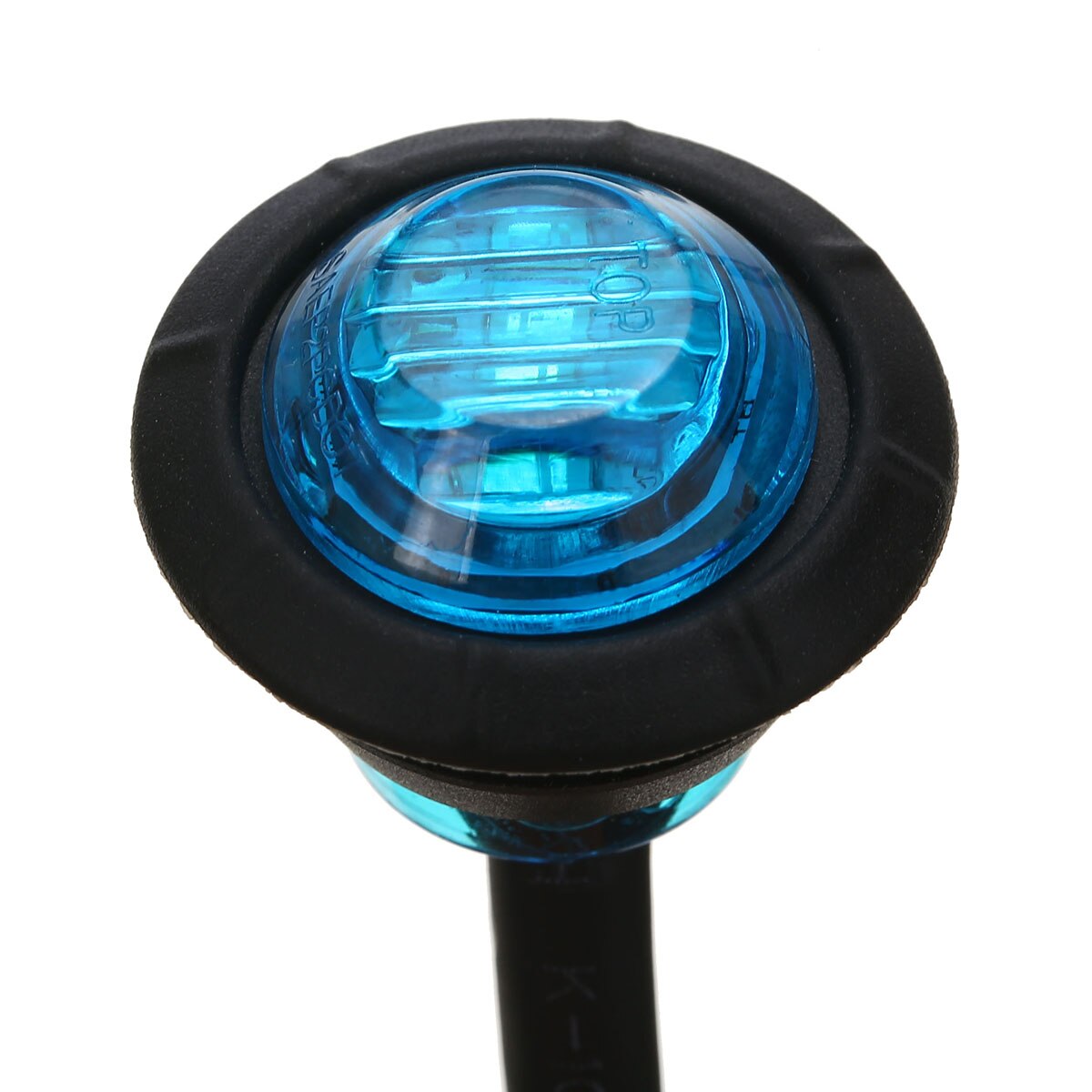 10pc 12V Round 3/4" Blue LED Clearance Side Marker Light For Car Auto Truck Trailer Lamp DIY Accessories Parts