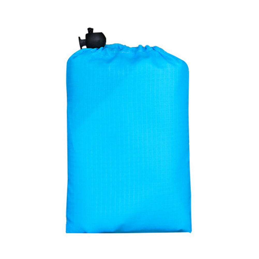 Waterdichte Draagbare Outdoor Camping Picknick Mat Strand Deken Multifunctionele Grond Matras: Sky Blue