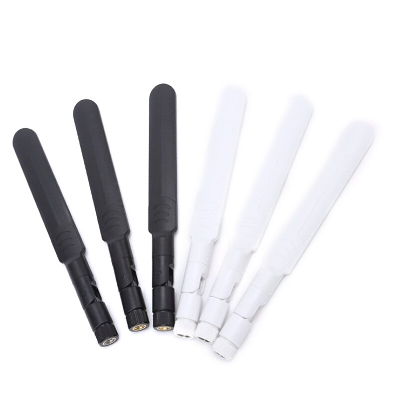 8dBi 2.4GHz 5GHz 5.8GHz Dual Band Wireless WiFi Router WLAN PCI card Antenna RP-SMA Jack Male Random Color 160mm