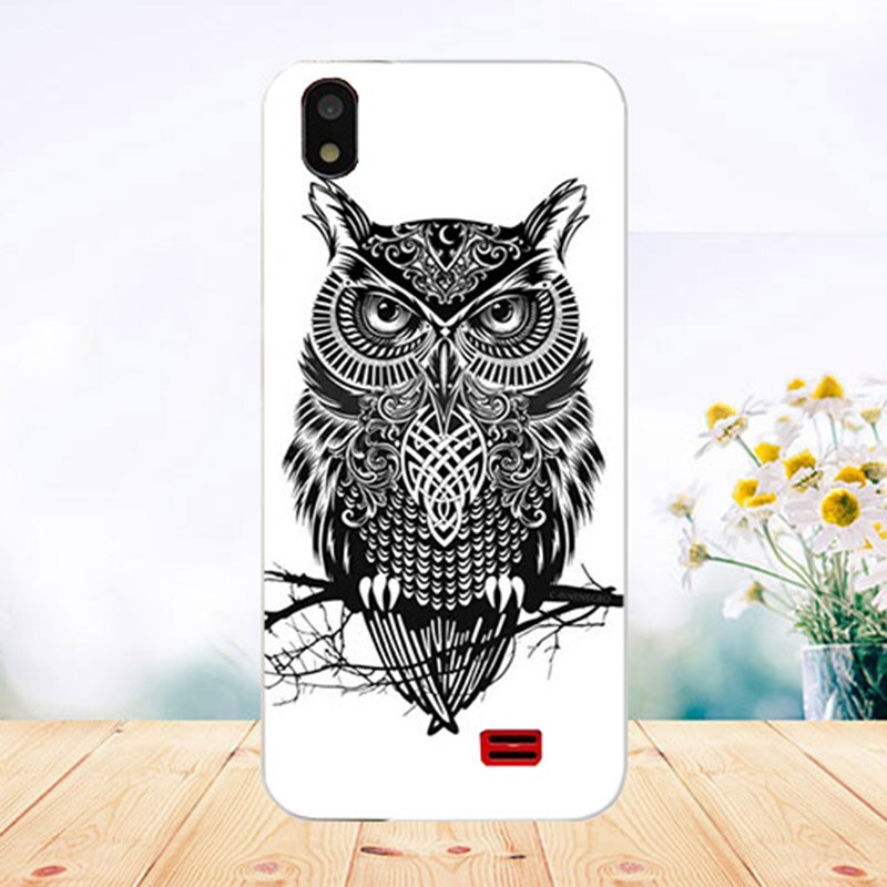 For Prestigio Wize Q3 Case Cover Silicon Diy Colored Tiger Owl Rose Soft Cover For Prestigio Wize Q3 PSP3471 DUO Cases Fundas