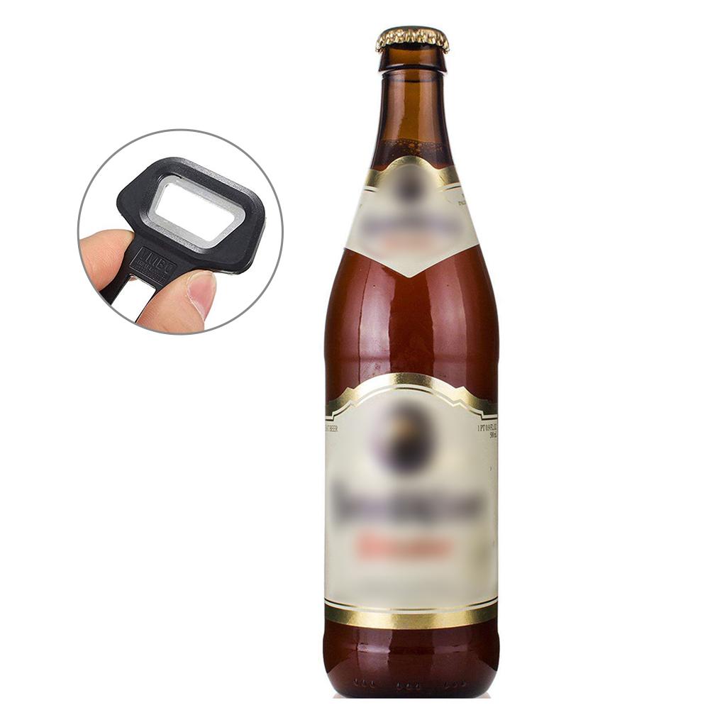 2 stks/partij Universele Autogordel Clip Autogordel Gesp Voertuig gemonteerde Flesopeners Auto Accessoires