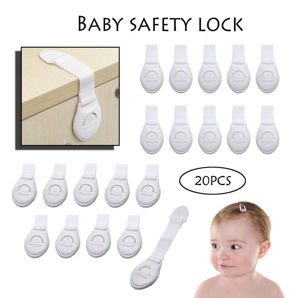 30/20/15/10/PCS Child Lock Protection Of Children Locking Doors baby Safety Locks Window Door Stopper baby security child safety: 20 pcs