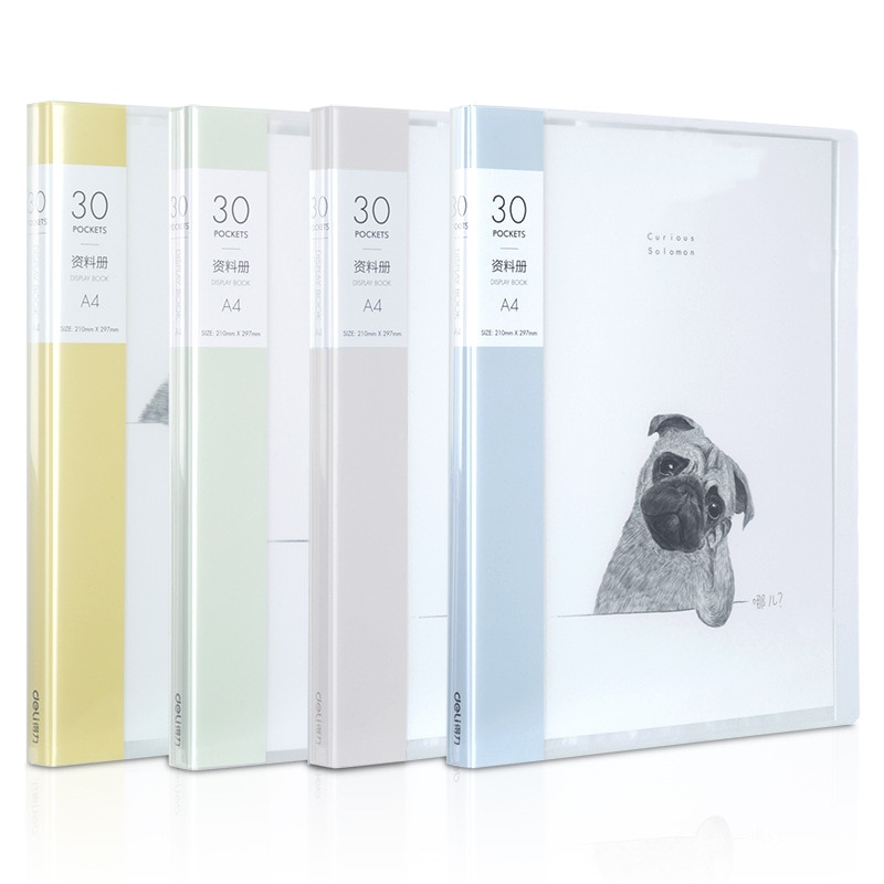 A4 data volume 72442 folder file volume 30 pages multi layer insert pvc bag folders portfolio storage folder file organizer