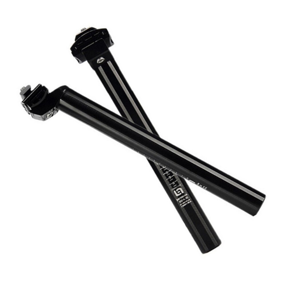 sillín de bicicleta de aleación de aluminio Mtb Carretera bicicleta de montaña asiento negro tubo 27,2/28,6 */30,4 ** piezas de bicicleta de 300 Mm
