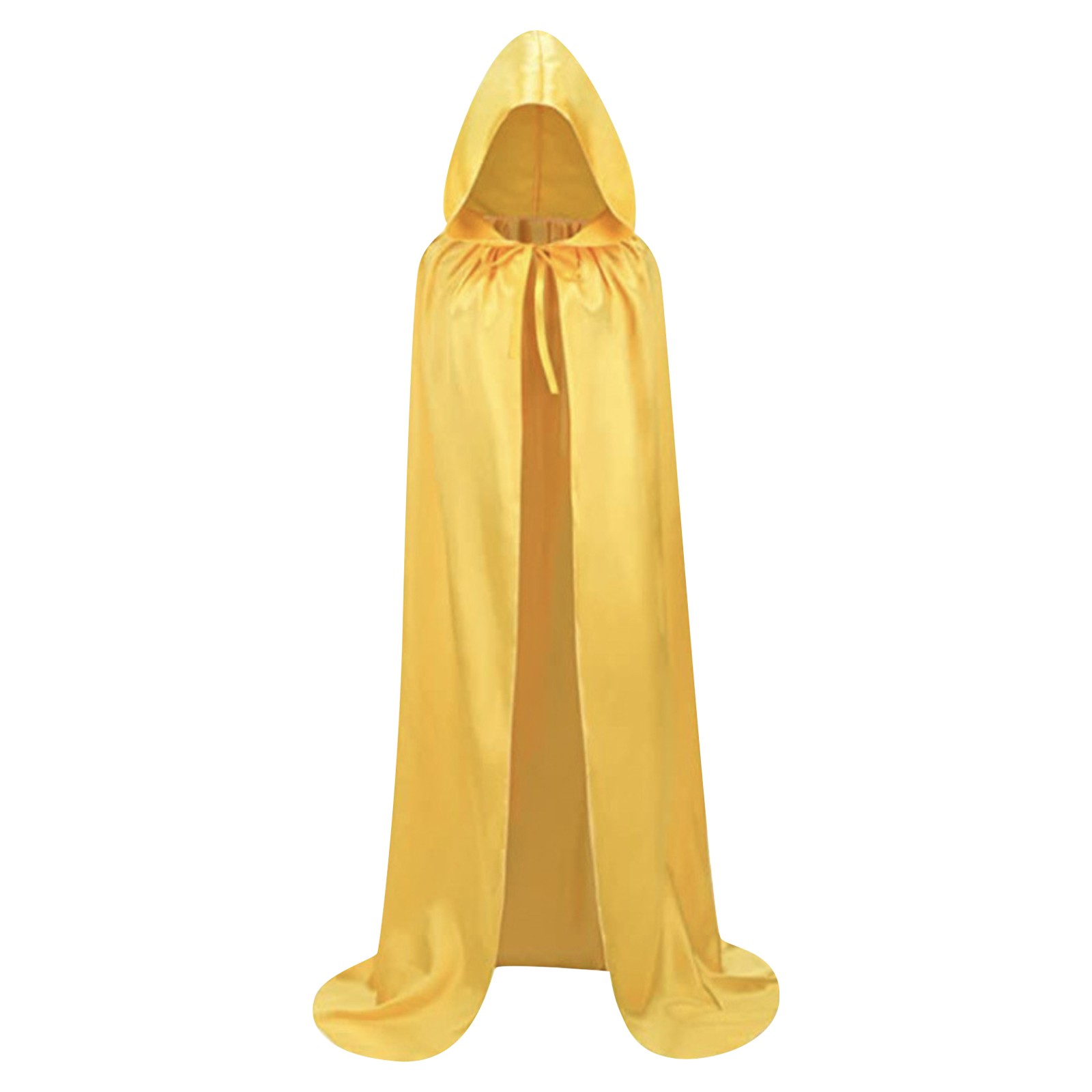 Halloween Death Stand-Up Tie Cape, Moda Clássica, Festa à Máscara, Fantasias Cosplay, Adereços Acessórios: Tamanho único / Amarelo