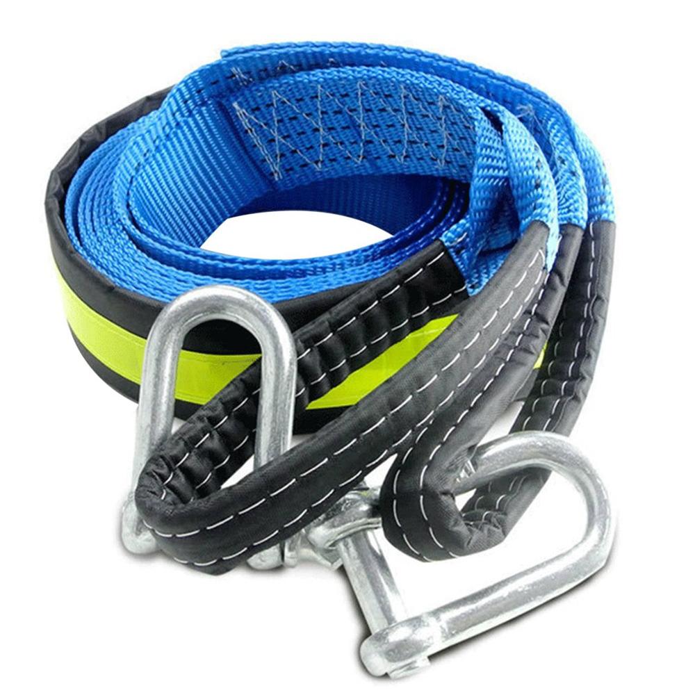 4M X 8mm 3 Tons Car Tow Strap Truck Steel Cable Towing Winch Snatch Rope I.149812032 - View #13