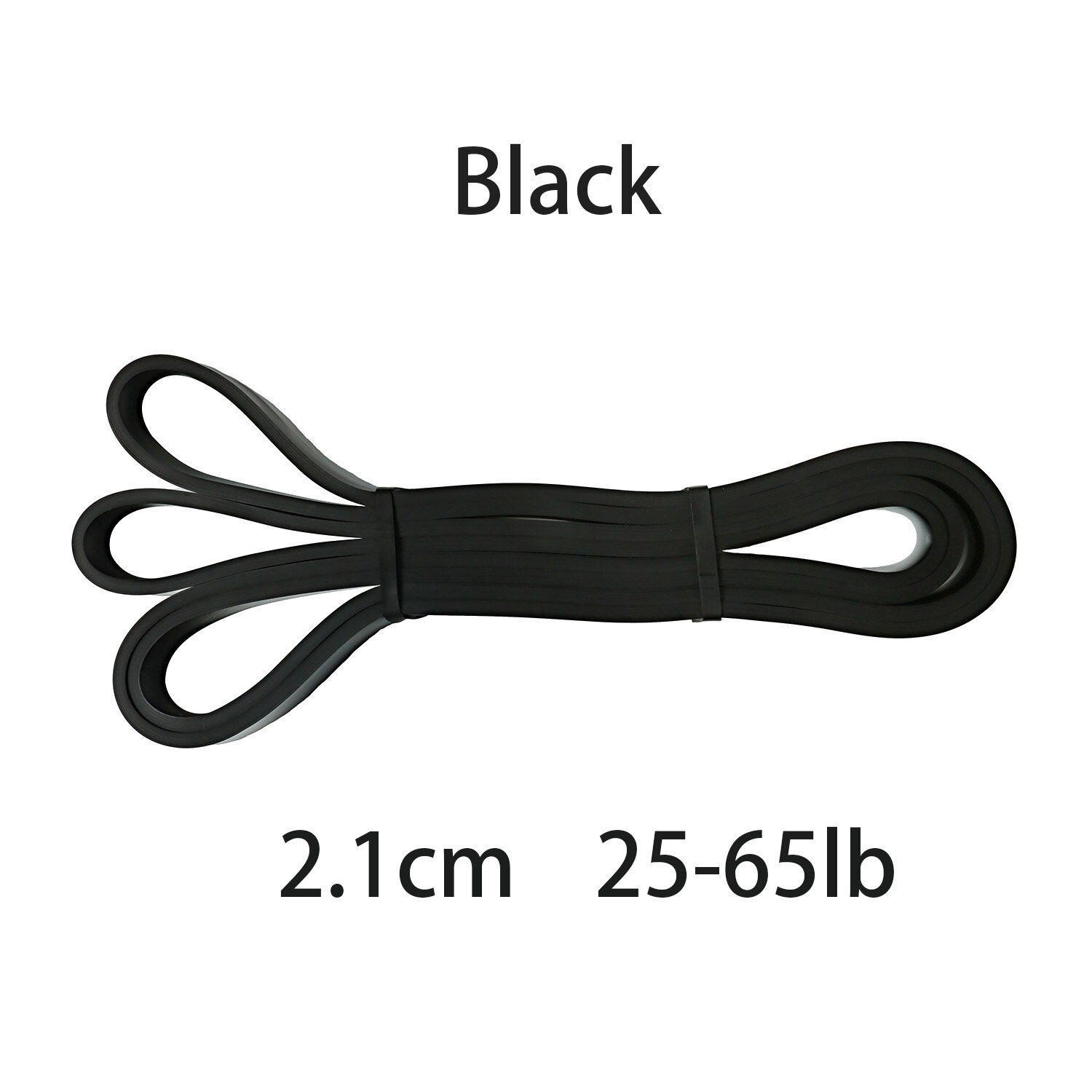 Bandas de asistencia para tirar hacia arriba, banda de resistencia al estiramiento, banda de movilidad, Powerlifting, entrenamiento duradero, expansor de bucle de tirar hacia arriba para ejercicio de 208cm: Black