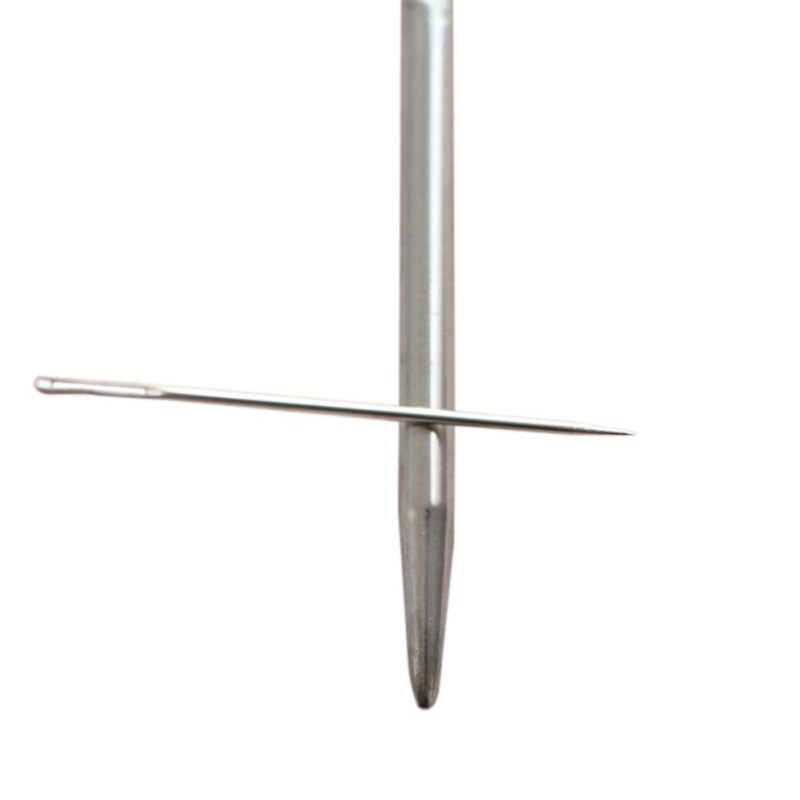 11 stuks 32 inch 80cm roestvrijstalen rondbreinaalden haaknaalden weefset in verschillende maten 6-16 doe-het-zelf weefspelden