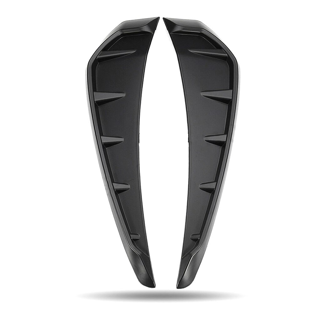 Winglet ventilationsdæksel winglet cover holdbar side winglet vent cover beslag sæt mudderklapper plast abs justerbar til udskiftning