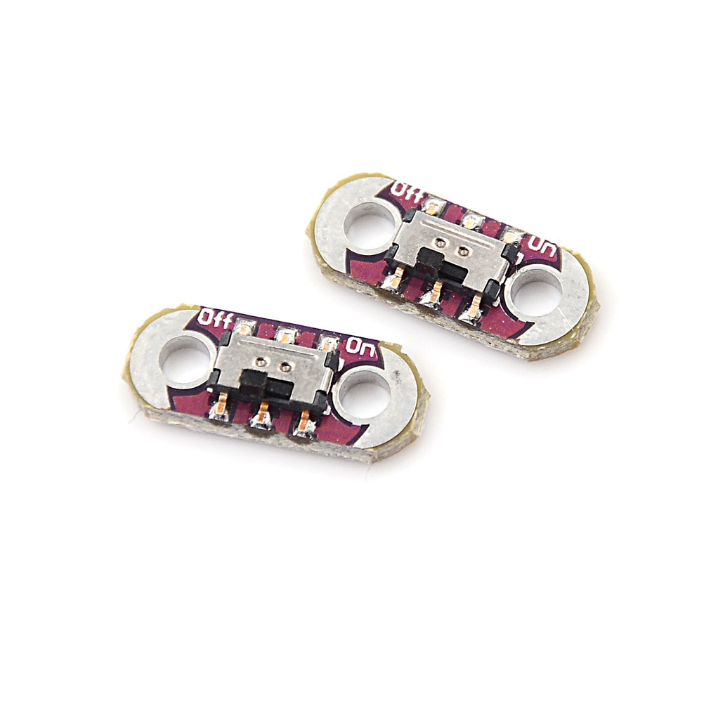 5 st switch-dpdtsmd vippomkopplare lilypad slide switch ayz 0202 gör-det- själv-kit