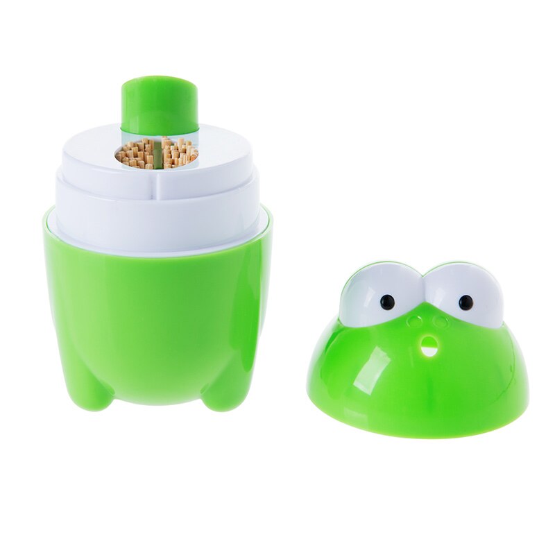 Boîte à cure-dents automatique, presse à domicile, grenouille de dessin animé mignon, boîte à cure-dents créative, automatique