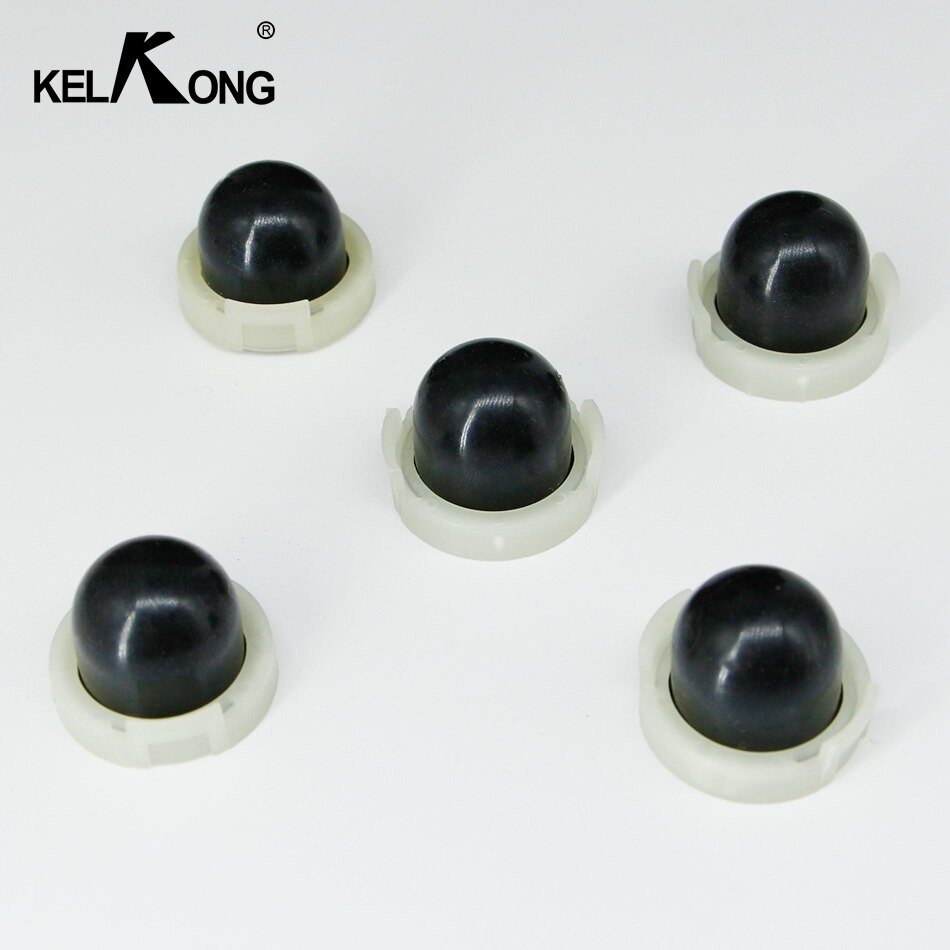 Kelkong 5Pcs Zwarte Olie Primer Lamp Pomp Cup 20 Mm Voor Briggs /Stratton 694394 494408 Carburateur Kettingzaag