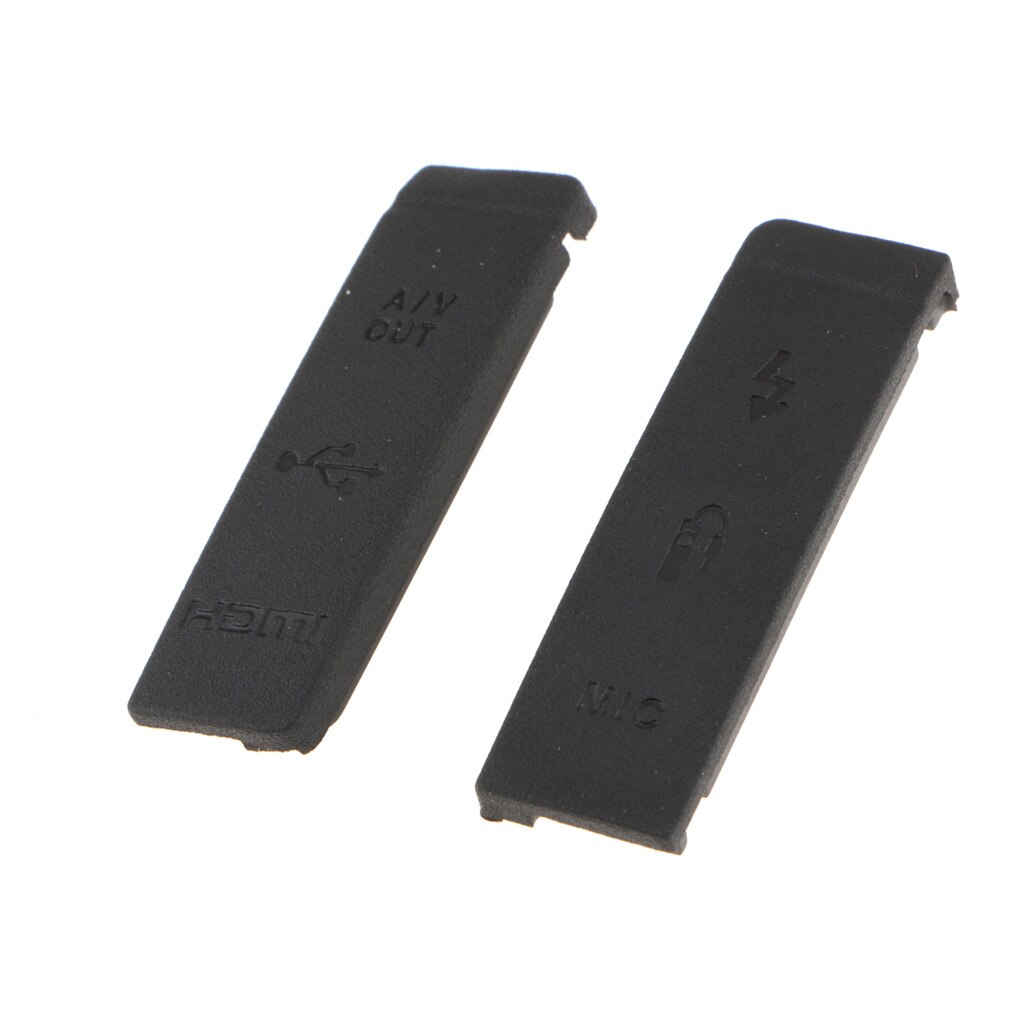 For Canon EOS 5D2 5D Mark II USB MIC Flash Interface Cover Rubber Replacement